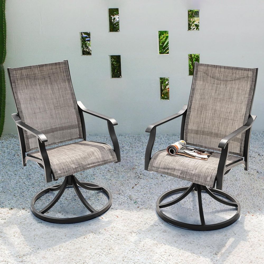 Outdoor Furniture Ofo - Set Kursi Patio Putar o 2,