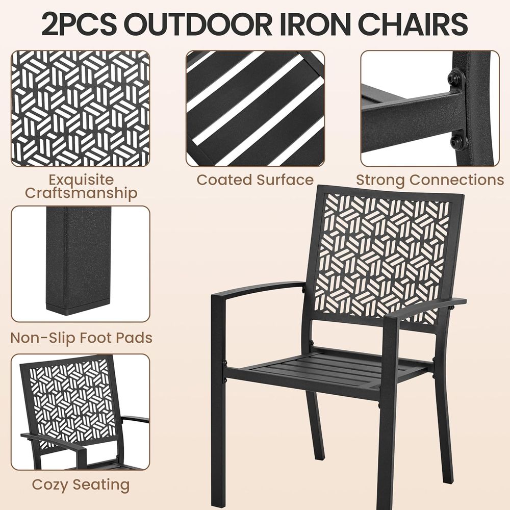 Set Kursi Makan Teras Luar Rua - Outdoor Furniture Ofo ulasan dan harga