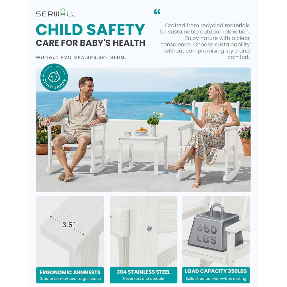 Set Kursi Goyang Luar Ruangan  - Outdoor Furniture Ofo ulasan dan harga