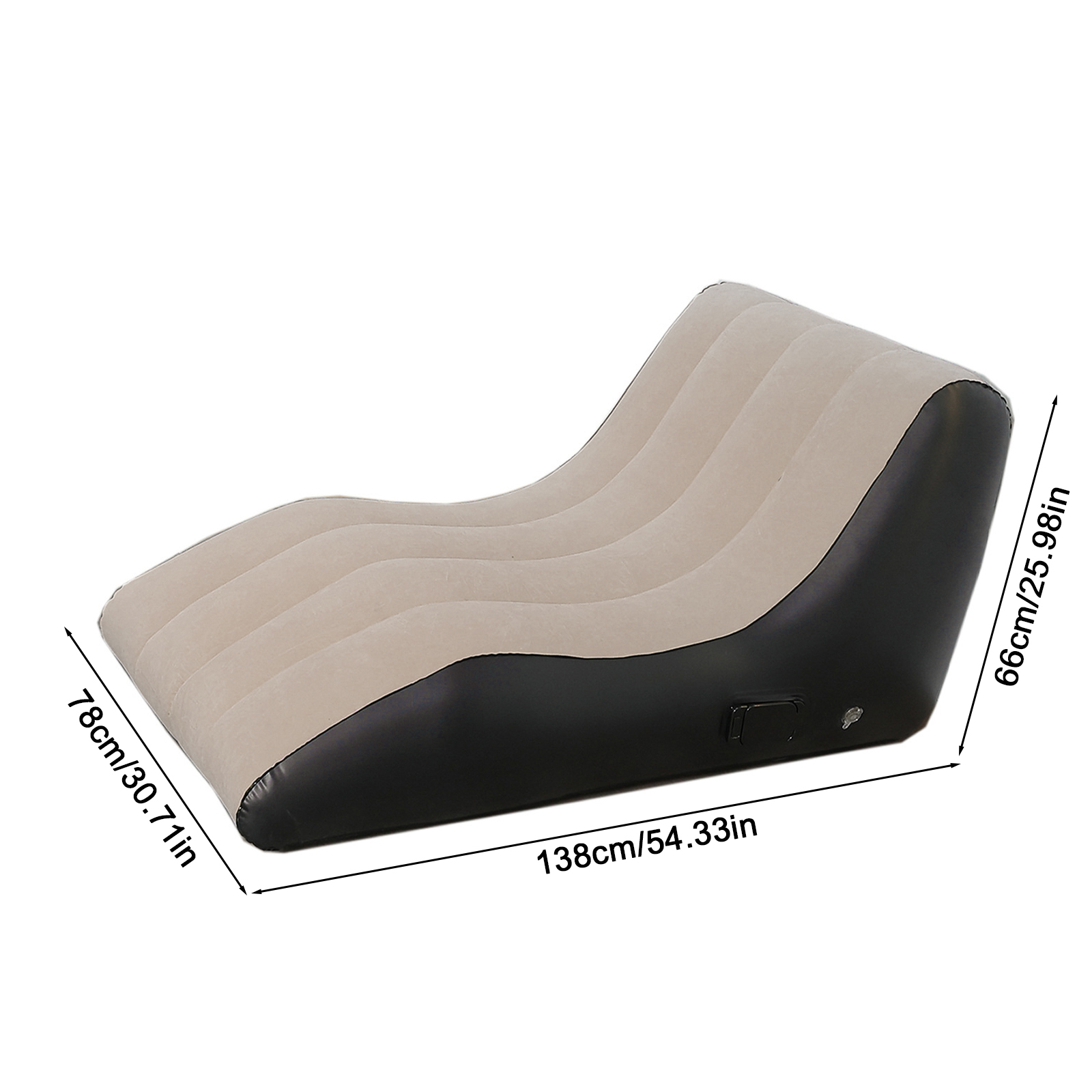 Kursi Dek Tiup, Kursi Santai T - Deck Chair Lounger ulasan dan harga