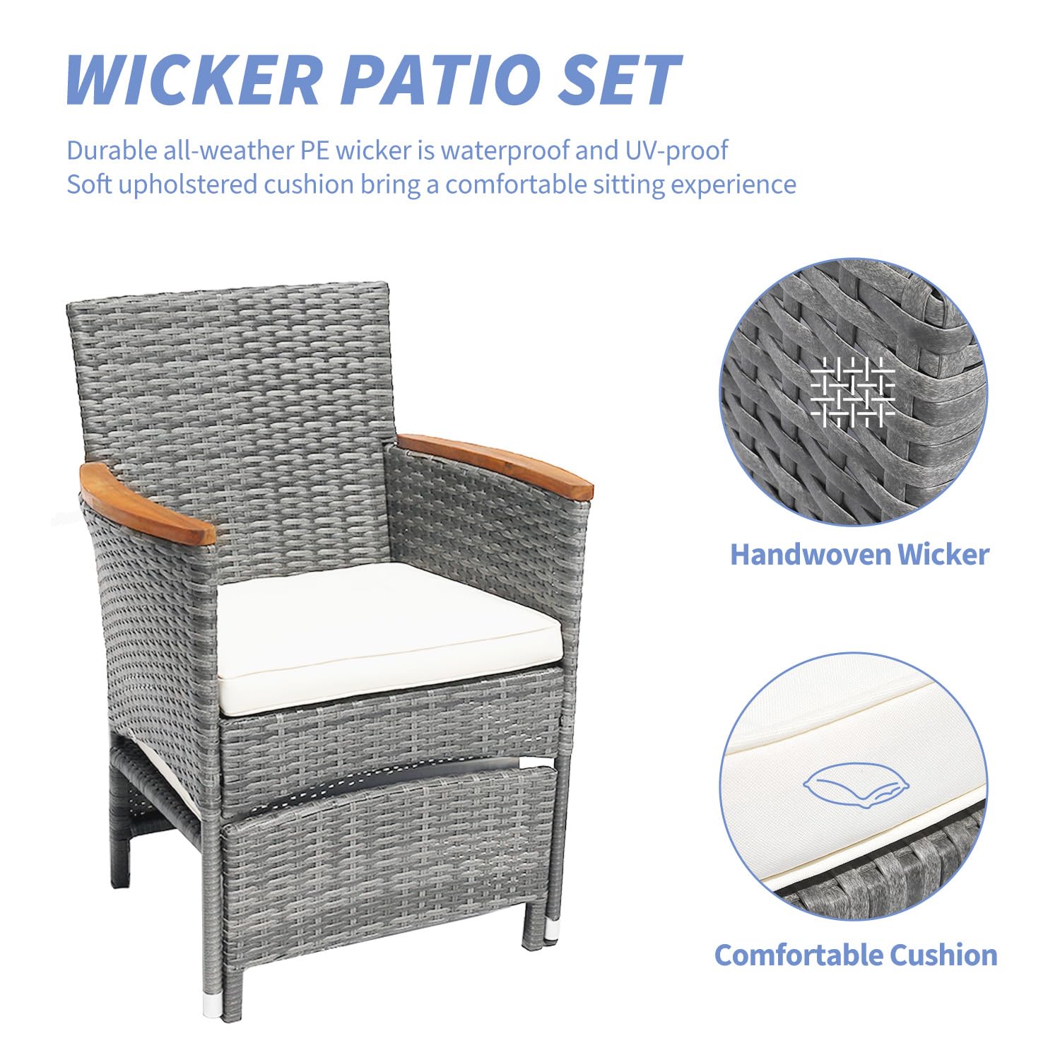 o*-5 PCS Set Furnitur Teras Lu - Outdoor Furniture Ofo ulasan dan harga