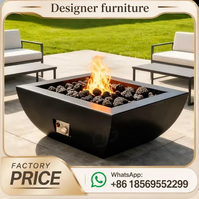 Meja Api Gas Luar Ruangan Kust - Outdoor Furniture Fire Pit ulasan dan harga