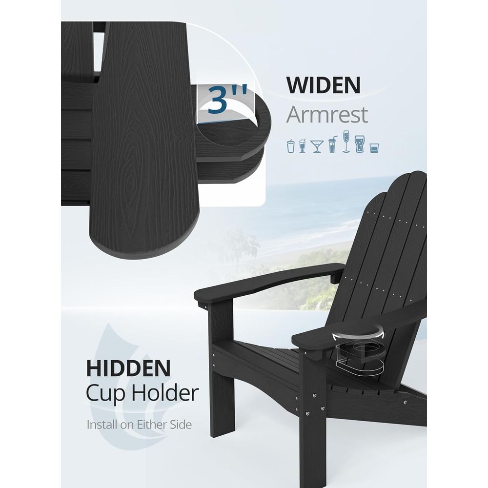 Set Kursi Adirondack isi 4 - K - Outdoor Furniture Ofo ulasan dan harga