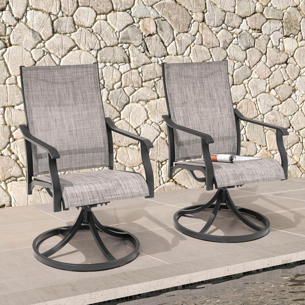 Set Kursi Patio Putar o 2, Kur - Outdoor Furniture Ofo ulasan dan harga