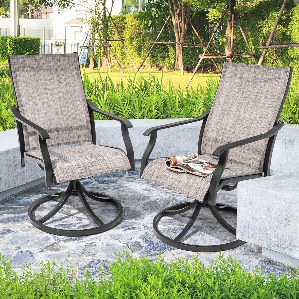 Set Kursi Patio Putar o 2, Kur - Outdoor Furniture Ofo ulasan dan harga