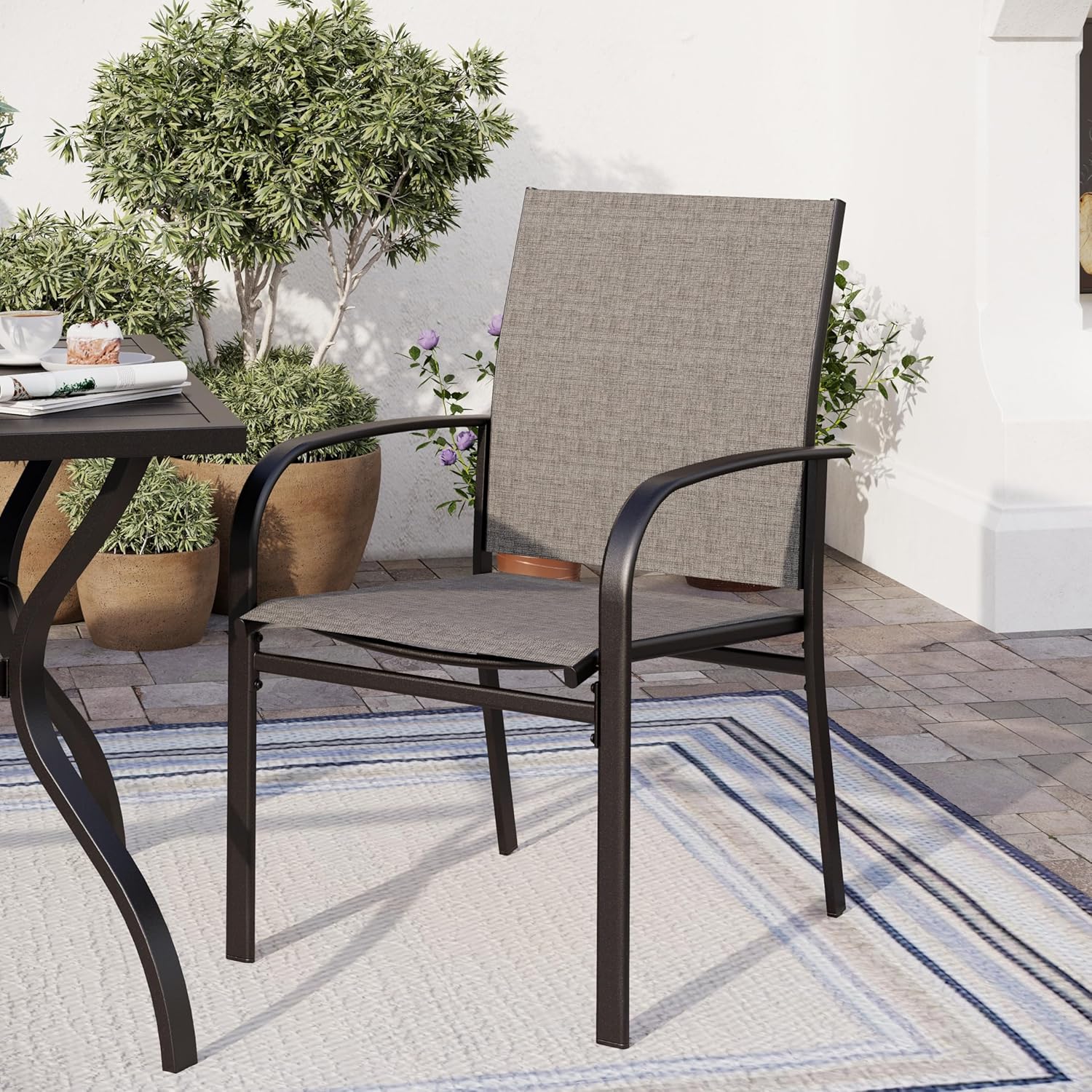 Set Kursi Makan Teras o*-Patio - Outdoor Furniture Ofo ulasan dan harga