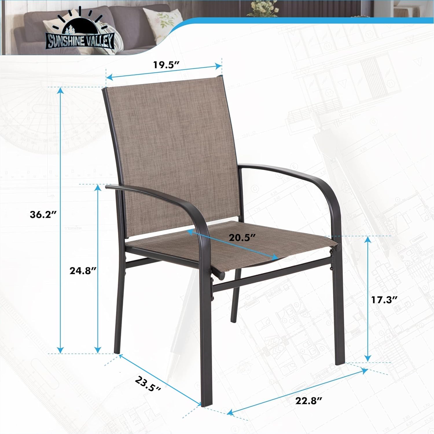 Set Kursi Makan Teras o*-Patio - Outdoor Furniture Ofo ulasan dan harga