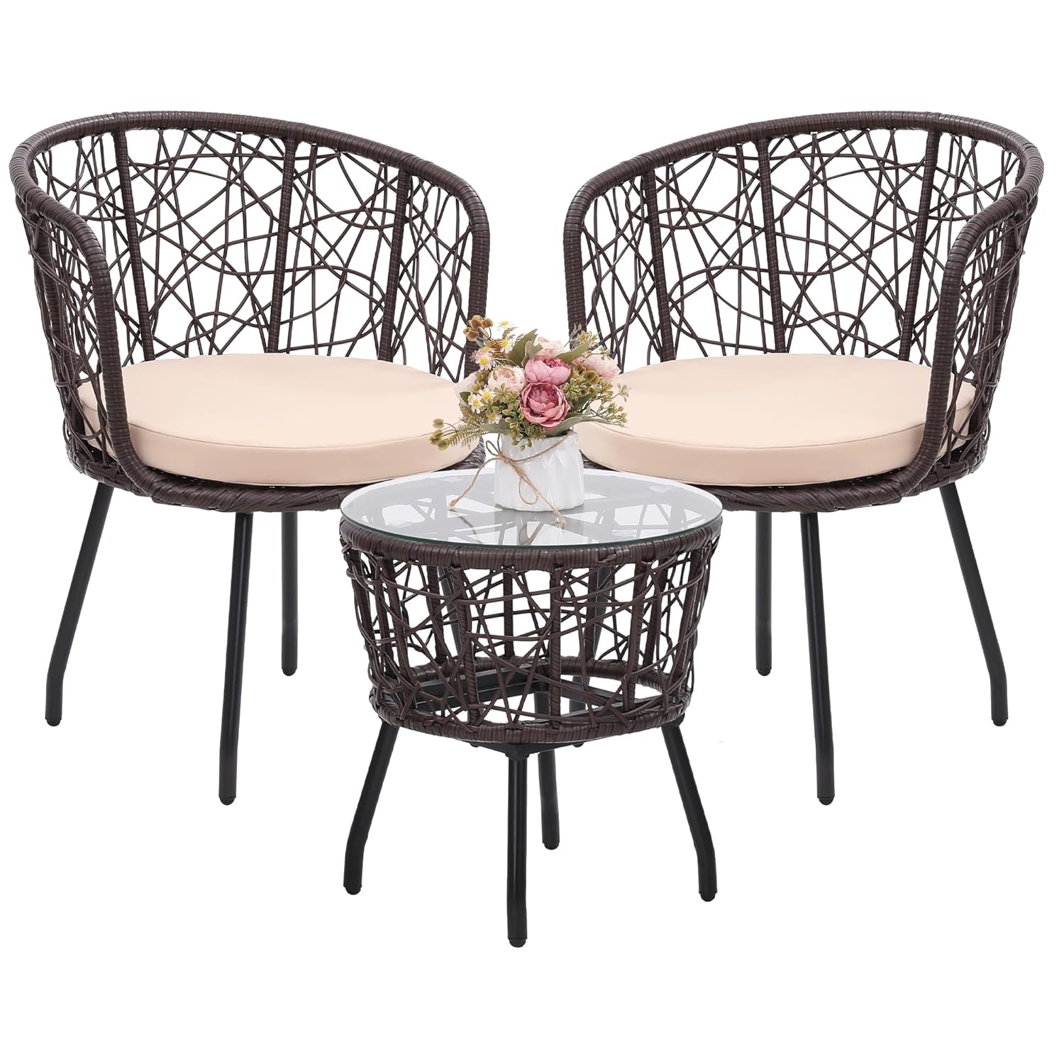 o*-4 Set Furnitur Teras Bistro - Outdoor Furniture Ofo ulasan dan harga