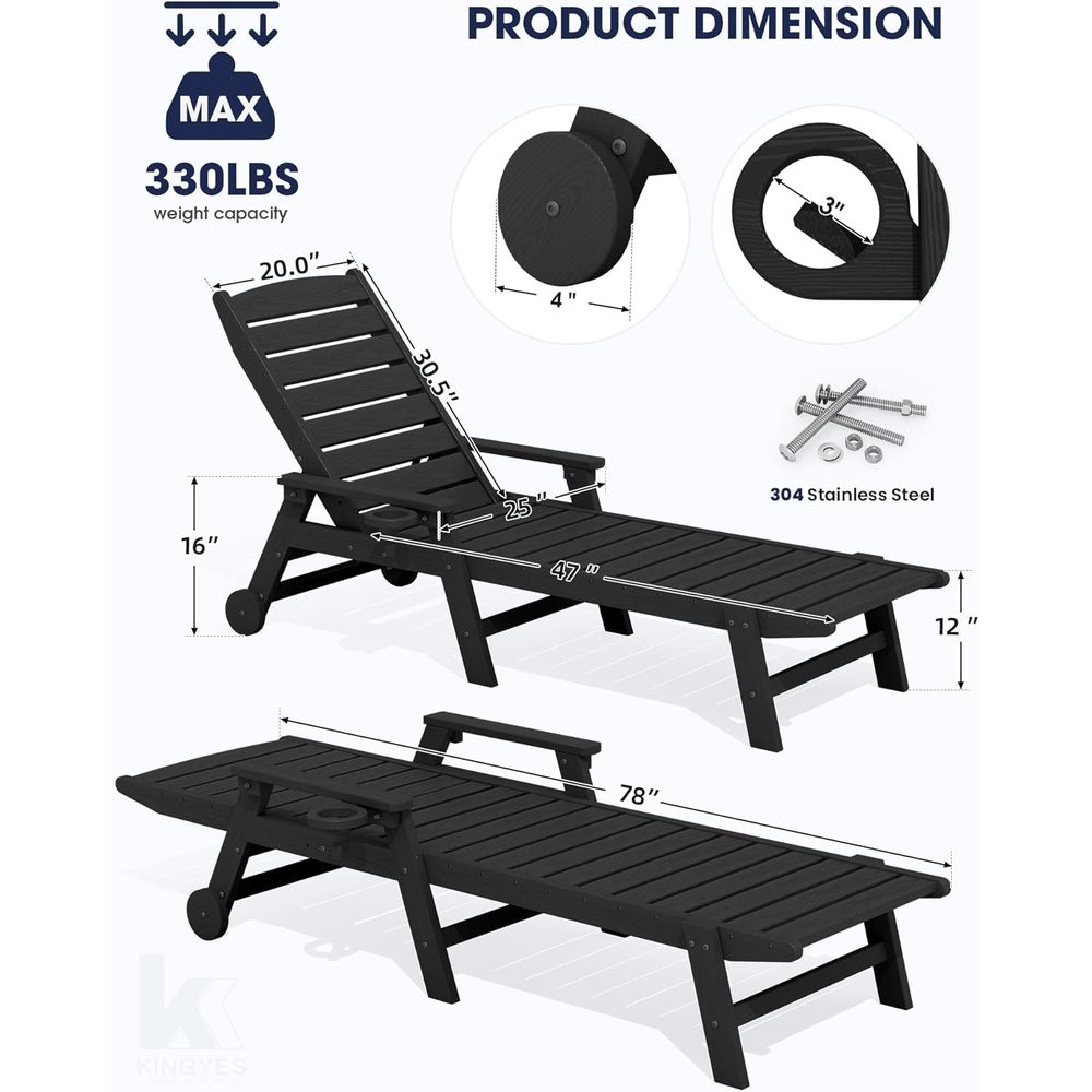 Set Kursi Santai HDPE untuk Lu - Outdoor Furniture Ofo ulasan dan harga