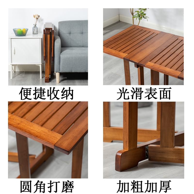 Meja lipat, meja makan, tipe r - Outdoor Furniture Types ulasan dan harga
